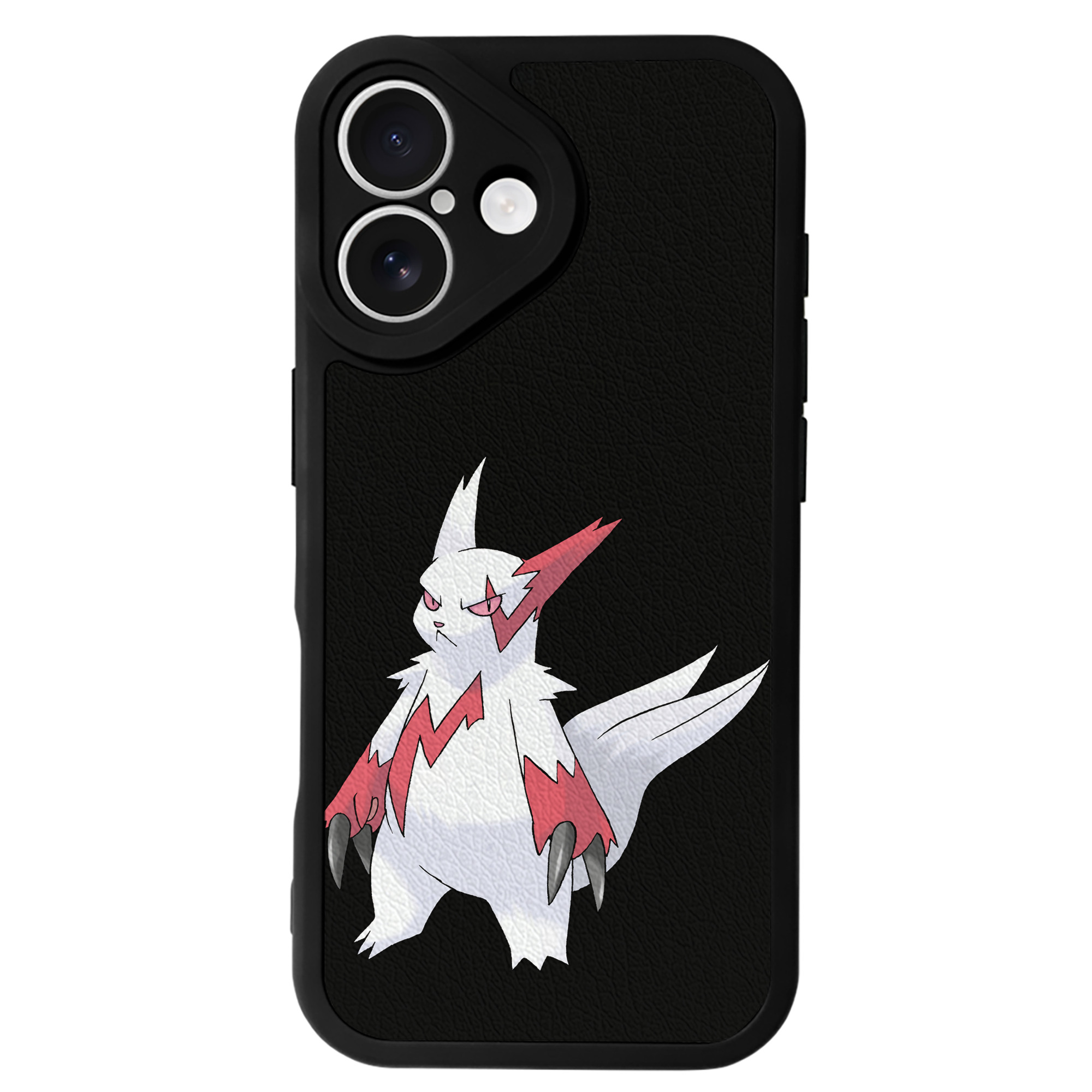 （画像用） ポケットモンスター Pokémon 【iPhone 16シリーズ対応】シリコンスマホケース（レザー調） 材質：シリコン